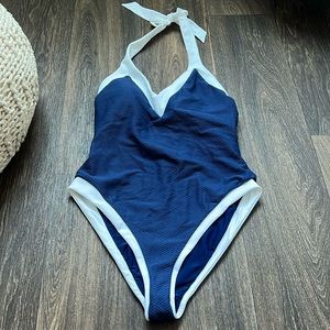 Heidi Klein Blue One Piece